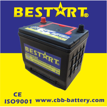 De Buena Calidad Batería de coche eléctrica de la batería de coche libre de mantenimiento 12V60ah